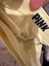 维多利亚的秘密（Victoria's Secret）PINK 夏季舒适无痕3A抗菌抑菌LOGO中腰包臀内裤三角裤女 94D1白色-光面款 11247228 1条 XS 实拍图