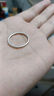 Lnieer999足银素圈戒指男女礼物轻奢小众设计高级感食指戒足银指环尾戒 实心足银999古法戒指 15号 实拍图