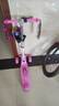 滑板车儿童新款2-6-8-12岁折叠音乐闪光升降三轮四轮男女孩滑滑车 折叠双刹 卡通粉+4厘米悍马轮音乐跑马灯 实拍图