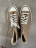 匡威（Converse）官方1970S男女高帮帆布鞋美拉德奶茶色卡其色168504C 褐色/168504C 42.5 实拍图