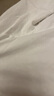 真维斯（Jeanswest）纯棉圆领长袖T恤女春夏季新款舒适透气打底衫内搭白色纯色上衣 白色【春季】 M 【建议80-105斤】 卡码拍小 实拍图