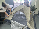 Aoran 帐篷户外野外露营多人全自动速开免搭建防雨防晒3-4人牛津布帐篷 防雨防晒 4人【双门】+防潮垫 实拍图
