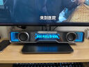 漫步者花再Halo SoundBar桌面音响音箱家用台式电脑游戏音响长条有线音箱蓝牙5.4RGB灯效 破晓白 实拍图