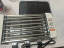扬子家用多功能电热烧烤炉烤肠机分体可拆洗全自动小型热狗机宿舍家庭三合一电烤盘宿舍神器火腿肠机器 六管烤肠架+接油盘+烤盘+烤网+烤碟 2层 实拍图