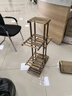 乐爱家松木花架展示架家用室内外客厅阳台多肉植物现代简约置物架摆架 实拍图