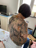 KLZMAIRAE妈妈装夏装真丝上衣T恤女短袖上衣女大码中老年香云纱洋气小衫 浅绿 4XL 【建议140-160斤穿】 实拍图