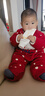 babylove【清仓】婴儿连体衣冬季红色圣诞针织哈衣宝宝防寒毛衣snowbaby snowbaby 90cm 实拍图