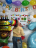 多美忆生日帽生日场景布置派对装饰道具成人儿童卡通生日帽+眼镜+吹龙 实拍图