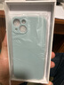 品胜 适用苹果13手机壳iphone13柔性液态肤感保护套全包防摔13超薄软壳直边手机壳 远峰蓝 实拍图