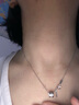 CRD克徕帝【现货闪发】pt950铂金O字链白金素链锁骨链男女同款礼物 7.65g-16-18英寸-M扣-445/g 实拍图