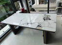 岩板茶桌椅组合简约现代轻奢客厅茶几办公室商用一体阳台家用茶台 [单桌+茶车] 1.4米 实拍图