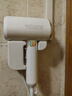 白道夫（White Doffer）酒店吹风机壁挂式浴室卫生间免打孔家用民宿学校专用冷热风蓝光宾馆电吹风带支架风筒干发器 白色定制1600 酒店宾馆通用-按住出风 实拍图