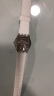 斯沃琪Swatch硅胶表带12mm短款时尚女表带橡胶硅胶手表带配件代用 白色 12mm 实拍图
