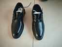 卡帝乐鳄鱼男鞋商务正装皮鞋男士真皮休闲软底软面系带加绒内增高结婚鞋 XQLQHH3668黑色6厘米增高款 38 实拍图