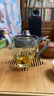 绿松石玻璃公道杯分茶器耐高温防烫加厚高档功夫茶具 绿松石公道杯 280ml 实拍图