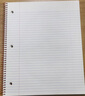 凯萨(KAISA)A4美式复古笔记本大学生考研本子三孔活页线圈本记事本100张手帐本日记本红色 实拍图