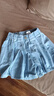 真维斯儿童裤裙洋气夏季中大童休闲薄款半身裙短裤2025新款女童时尚热裤 【a牛仔j短裤cc】o2 140 晒单实拍图