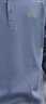 吉普（JEEP）长袖T恤男士秋冬季polo宽松休闲打底衫衣服男装 灰蓝 3XL 实拍图