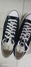匡威（Converse）官方 1970S男女经典低帮帆布鞋黑色162058C 162058C/黑色 40 实拍图