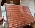 OOU乌檀木砧板实木切菜板抗菌防霉双面加厚加大砧板案板420*315*20mm 实拍图