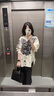 NINE WEST玖熙牛皮手提菜篮子包2025新款包包单肩女手提包上班族女顺丰包邮 黑色 实拍图