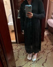 VVC防晒衣服女士夏季长款冰丝凉感防紫外线外套时尚出游披肩 时尚黑 实拍图
