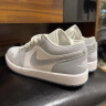 耐克NIKE篮球鞋男女同款小迪奥AJ1 JORDAN 1运动鞋DC0774-105白灰36.5 实拍图
