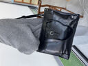 古梵缇（GUFANTI）真皮头层牛皮横款公文包休闲手提包单肩斜挎男士父亲节礼物送老公 【黑色】真头层牛皮· 大包15.6英寸 实拍图