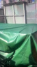 源兴（YUANXING）加厚油布防水布防雨布篷布户外防雨防晒布 pvc刀刮布遮阳遮雨棚布货车帆布蓬布 2米*1米 实拍图