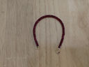若华（RUOHUA）婉尔 3.5-4mm17cm鸽血红宝石手链女G18K彩宝手串手绳生日礼物 实拍图