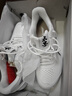 李宁（LI-NING） 新款羽毛球鞋刀锋MAX变色龙全能王耐磨减震防滑男女款训练运动鞋 男女同款雷霆LITE白黑020-7 42 (265mm) 实拍图