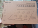 索皇（SUOHUANG） 笔记本散热器（电脑支架/笔记本散热架/散热垫/可调速/17英寸以下） 白色豪华版（可调速，六档高度可调） 实拍图