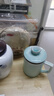 平仄茶杯茶水分离陶瓷杯青瓷泡茶杯陶瓷马克杯办公室高颜值水杯300ml 实拍图