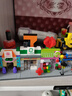 乐乐兄弟百变街景积木城市建筑街道房子店铺汉堡店儿童智力拼装玩具摆件 百变街景第二弹8款 实拍图