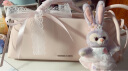CHARLES&KEITH25春新品蝴蝶结简约单肩腋下包法棍包生日礼物CK2-20160193 Soft Pink浅粉色 中包 晒单实拍图