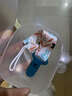 澳贝（auby）婴儿牙胶小蘑菇安抚硅胶磨牙宝宝防吃手玩具咬咬乐牙咬胶摇铃 【雀茶色】小蘑菇牙胶 实拍图