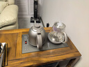新飞全自动上水电热水壶泡茶桌茶台烧水壶一体机办公室功夫茶煮水壶电茶壶茶具套装烧水器泡茶机家用 1L 双边上水三合一款 实拍图