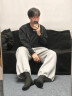 优棵树男士袜子男夏季100%纯棉袜7A抗菌耐磨双针新疆棉商务中筒男袜 全黑礼盒装【7A抗菌抗起球】 5双 均码 实拍图
