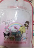Hello Kitty儿童袜子秋季女童抗菌防臭袜库洛米小女孩宝宝短袜 KU241003 16cm 实拍图