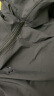安德玛（UNDERARMOUR）夏日男子户外梭织连帽训练运动防晒服6007569 藏蓝色410 XL 实拍图