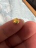 潮宏基 第1桶金 攒金豆豆黄金转运珠足金投资金小金豆小金库金珠小金条 大金豆 金重2g 实拍图
