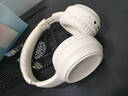 狼蛛（AULA）S306无线主动降噪头戴式蓝牙耳机2025最新款高音质超长续航电竞游戏耳机音乐耳麦礼物适用苹果华为 米白色【主动降噪+空间音效】 实拍图