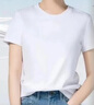 拇指白小T【三防T】二代短袖t恤男女纯棉夏季圆领白小丅打底衫小白t 【拍1发2】男款-翠绿+翠绿 L 实拍图
