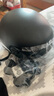 云电威3C认证电动车头盔男蓝牙智能摩托电瓶车女四季大小码夏季防晒半盔 【3C基础款】黑色四季 5XL特大码 实拍图
