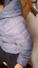 鸭鸭（YAYA）儿童羽绒服轻薄男女童装秋冬男童小童中大童轻便冬装外套D 雾霾蓝 160 实拍图