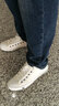 回力男鞋春季男低帮帆布鞋经典休闲鞋经典时尚学生情侣款休闲板鞋女 白色HL709T 44 实拍图