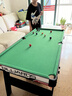 浮造台球桌家用儿童小型桌面室内迷你桌球六一礼物玩具可折叠大号桌子 【2.5cm球】92厘米-加大长腿落地 实拍图