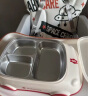 babycare儿童餐具礼盒316L不锈钢餐盘叉勺辅食碗叉勺套装送礼小汽车礼盒 实拍图
