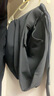 【四面弹力免烫】商务裤子男直筒裤休闲裤男长裤子男宽松西装裤 黑色【春秋厚款】 30 【腰围2尺3】 实拍图