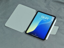 PITAKA适用苹果iPadMini7保护壳iPadPro保护套2025-18款Air7/Mini6通用磁吸超薄皮套支架带笔槽11/13英寸 白色 适配iPad mini7/6 实拍图